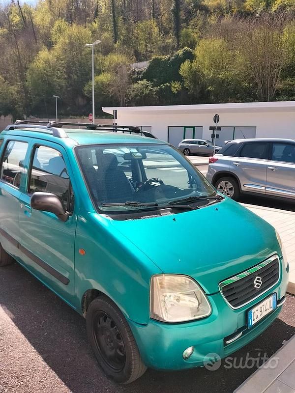 Usata Suzuki Wagon R 2003 Verde Monovolume