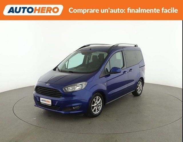 Usata Ford Tourneo Courier 74 CV (54 kW) 2015 Blu Monovolume