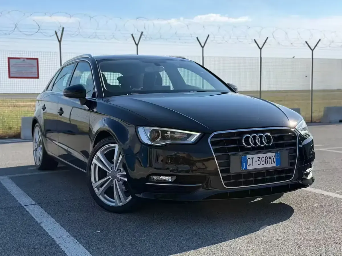 Usata Audi A3 150 CV (110 kW) 2013 Nero Berlina