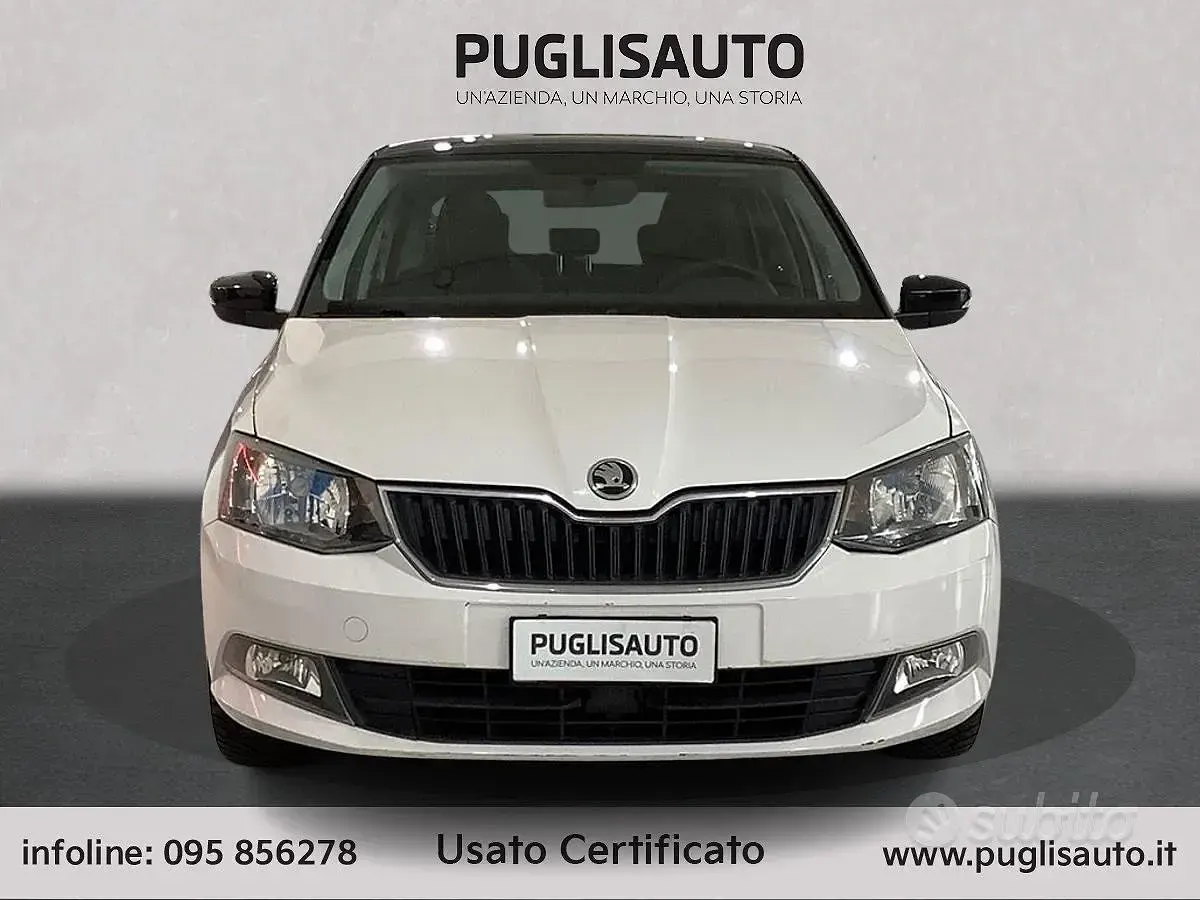 Usata Skoda Fabia Style 90 CV (66 kW) 2015 Bianco Berlina