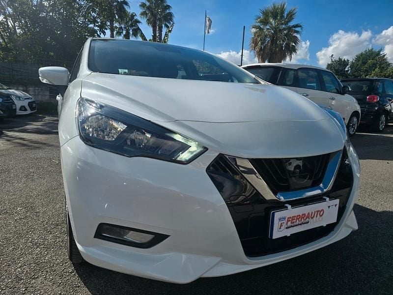 Usata Nissan Micra Acenta+ 92 CV (67 kW) 2022 Bianco Utilitaria