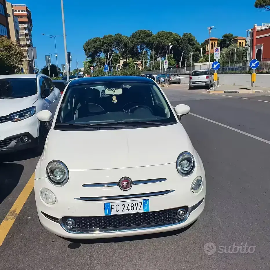Usata Fiat 500 69 CV (50 kW) 2016 Bianco Berlina