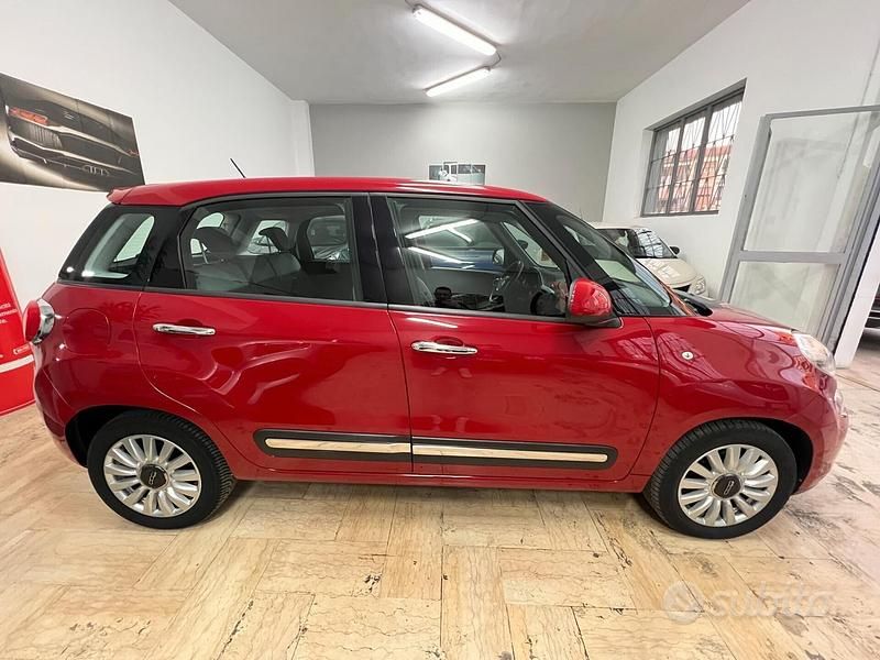 Usata Fiat 500L Lounge 85 CV (62 kW) 2012 Rosso Monovolume