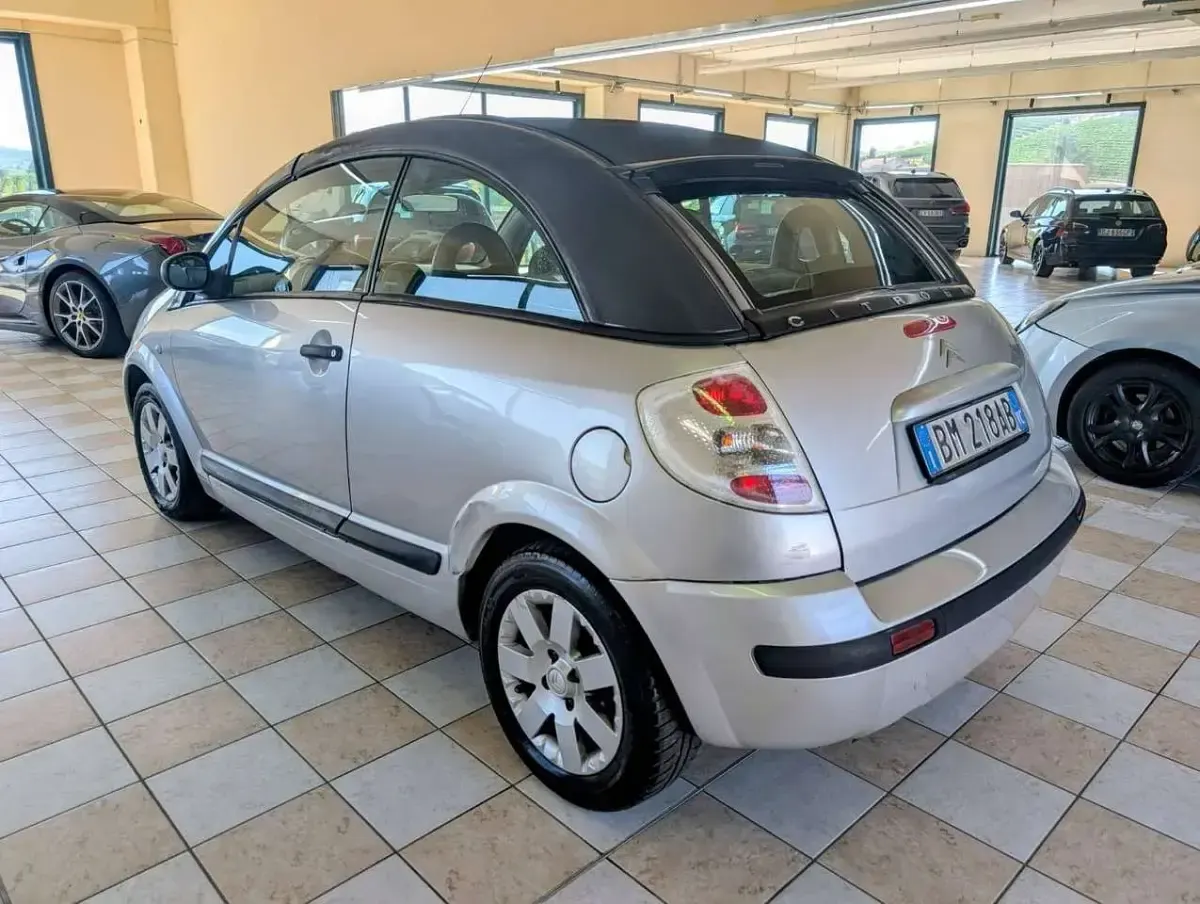 Usata Citroën C3 Pluriel 109 CV (80 kW) 2003 Argento Cabrio