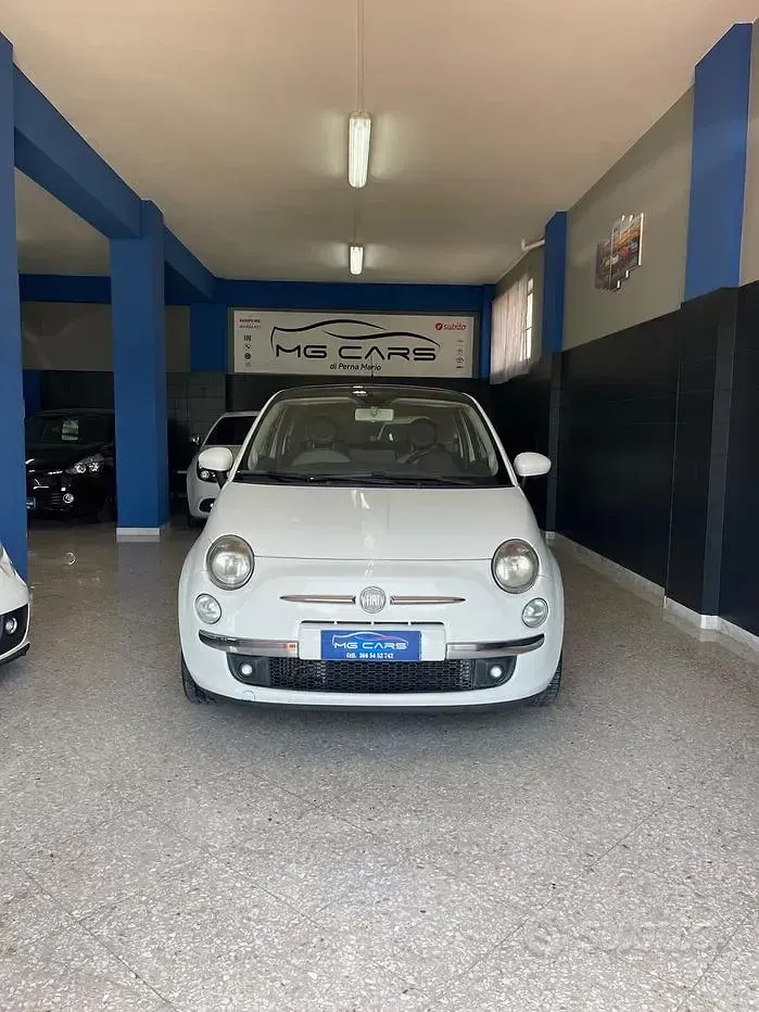Usata Fiat 500 Lounge 75 CV (55 kW) 2009 Cabrio