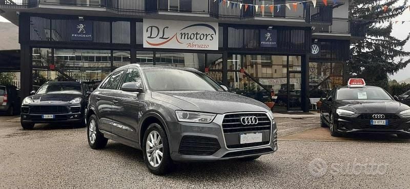 Usata Audi Q3 120 CV (88 kW) 2017 Grigio SUV