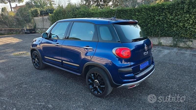 Usata Fiat 500L Cross 95 CV (69 kW) 2019 Blu Monovolume