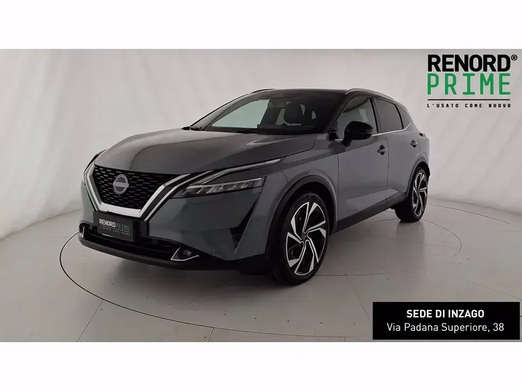Usata Nissan Qashqai Tekna+ 158 CV (116 kW) 2022 Grigio scuro SUV