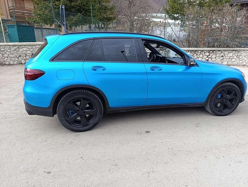 Usata Mercedes GLC220 170 CV (125 kW) 2016 Blu/azzurro SUV