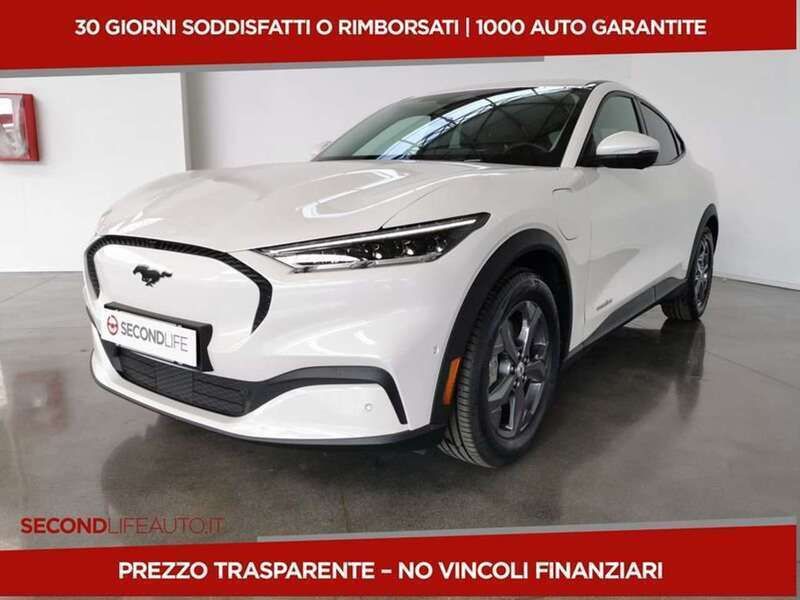 Bianco Usata 2022 Ford Mustang Mach-E Standard Range SUV | 30.500 € (Buon prezzo) - Immagine 1/4