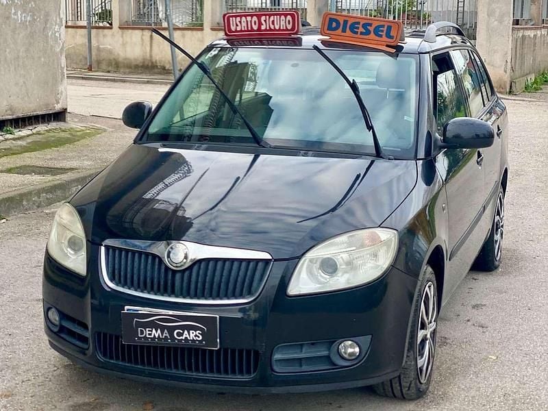 Usata Skoda Fabia 80 CV (58 kW) 2010 Nero Station wagon