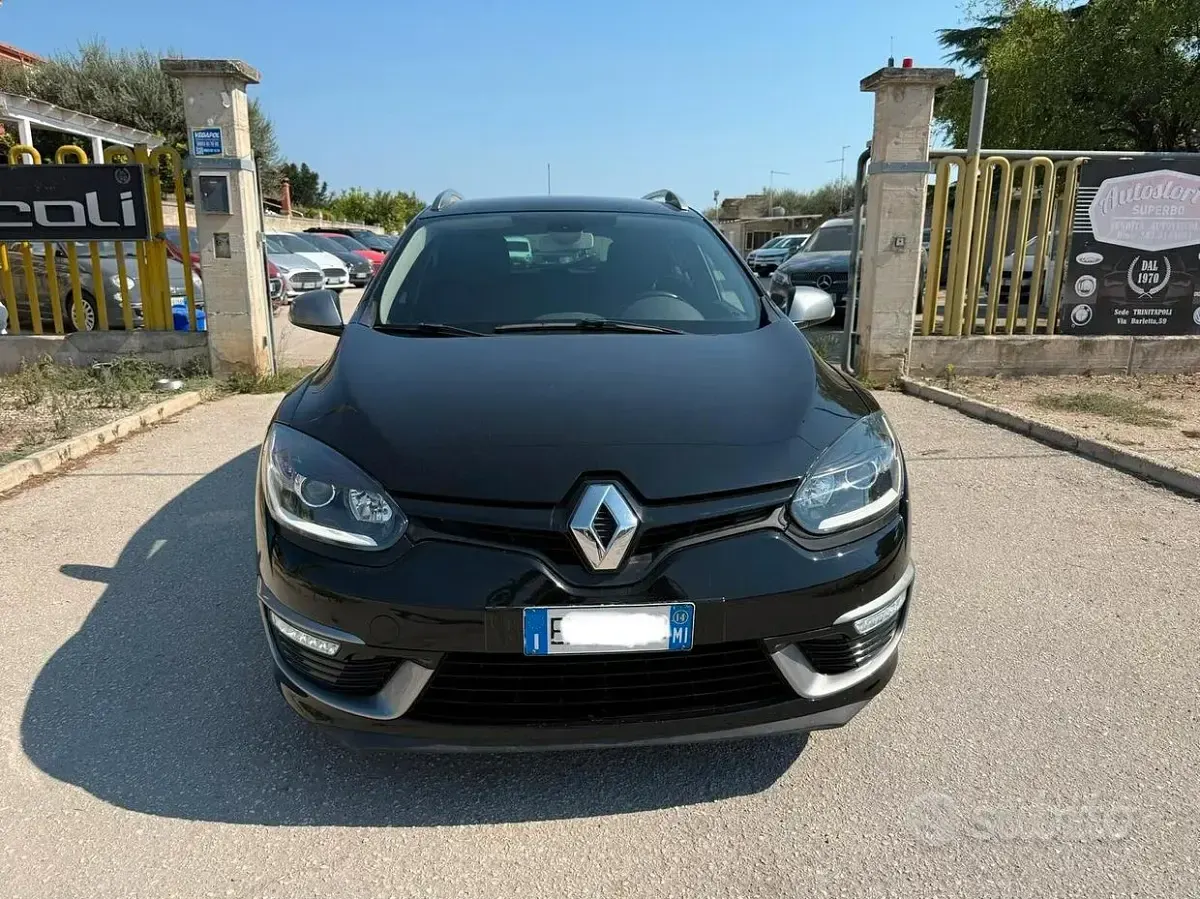 Usata Renault Mégane GT Line GT-Line 110 CV (80 kW) 2014 Nero Station wagon