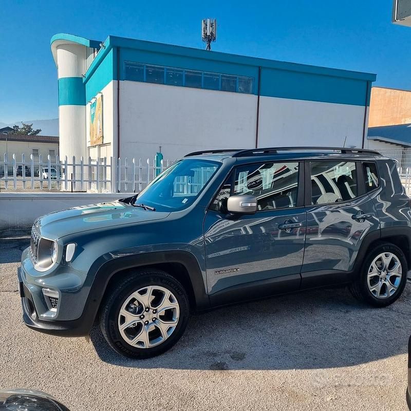 Usata Jeep Renegade Limited 120 CV (88 kW) 2019 Blu SUV