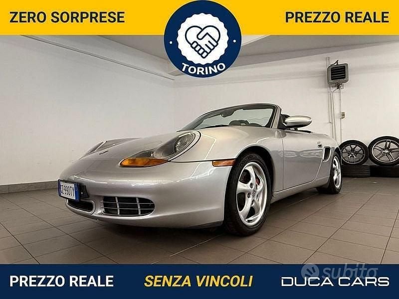 Usata Porsche Boxster 252 CV (185 kW) 2002 Grigio Cabrio