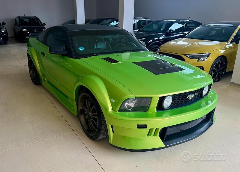 Usata Ford Mustang GT 2007 Verde Berlina