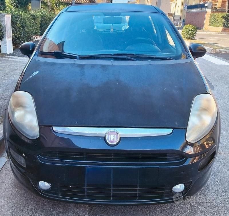 Usata Fiat Punto Evo 75 CV (55 kW) 2011 Nero Utilitaria
