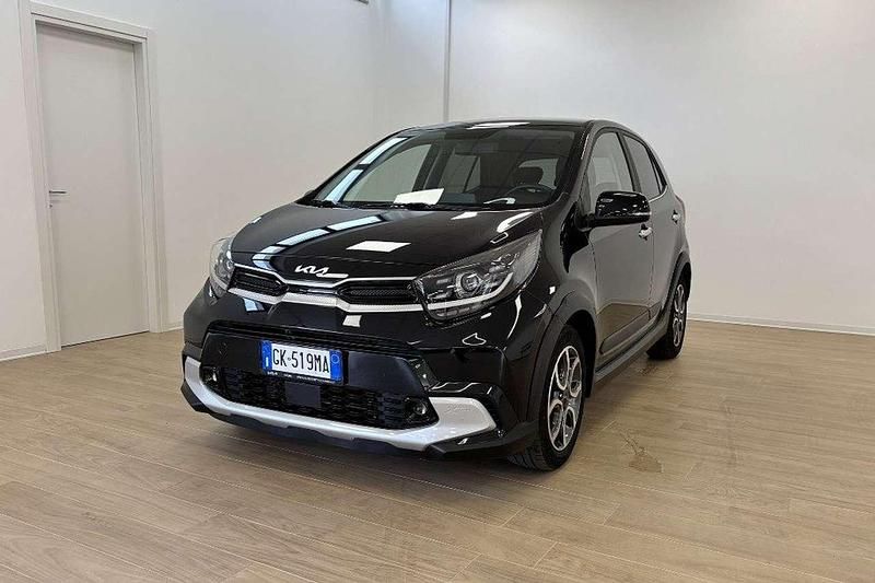 Usata Kia Picanto X-Line 67 CV (49 kW) 2022 Nero Utilitaria