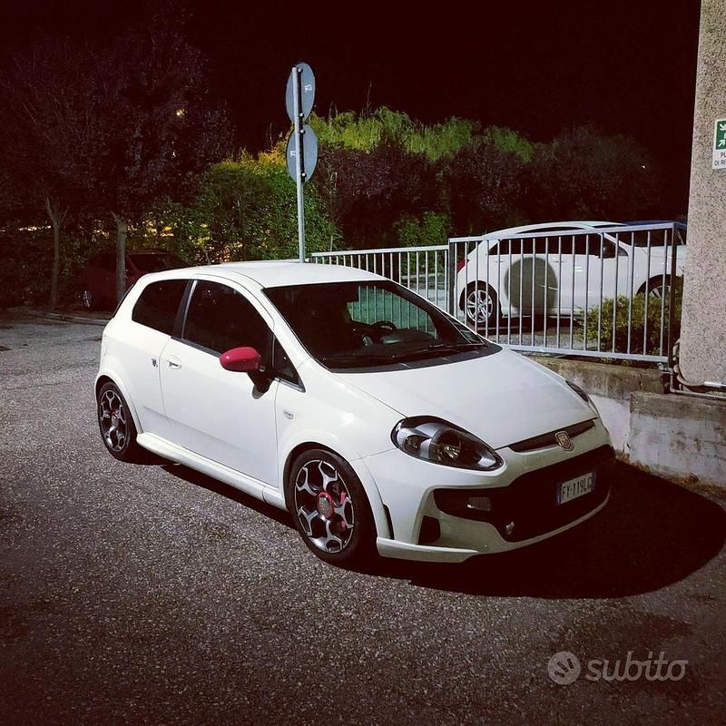 Usata Abarth Punto Evo 2011 Bianco Utilitaria