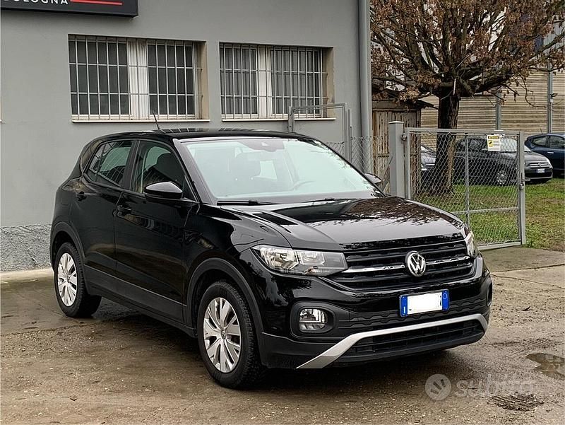 Usata VW T-Cross 95 CV (69 kW) 2019 Nero SUV