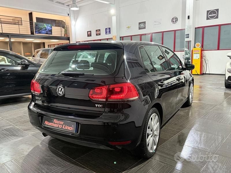Usata VW Golf VII Highline 105 CV (77 kW) 2012 Nero Berlina