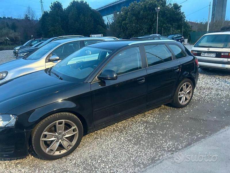 Usata Audi A3 Ambition 105 CV (77 kW) 2009 Nero Berlina