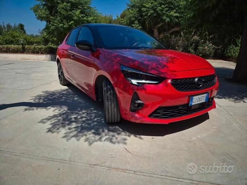 Rosso Usata 2022 Opel Corsa Tre volumi | 17.000 € (Cara) - Immagine 1/4