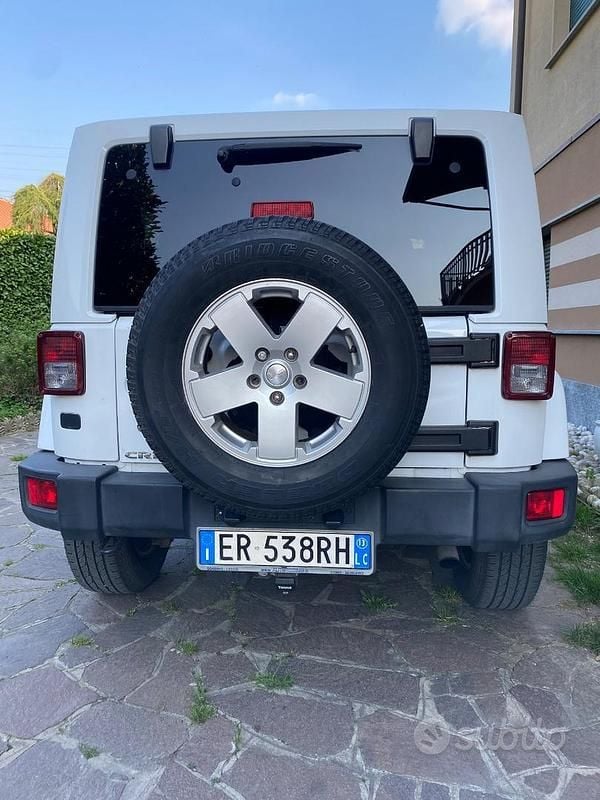 Occasion Jeep Wrangler Sahara 200 PK (147 kW) 2013 Wit SUV
