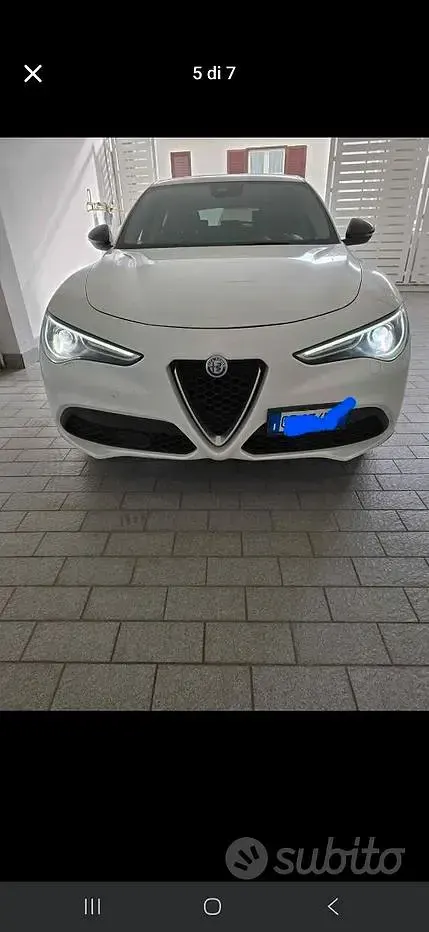 Usata Alfa Romeo Stelvio 160 CV (117 kW) 2021 Bianco SUV
