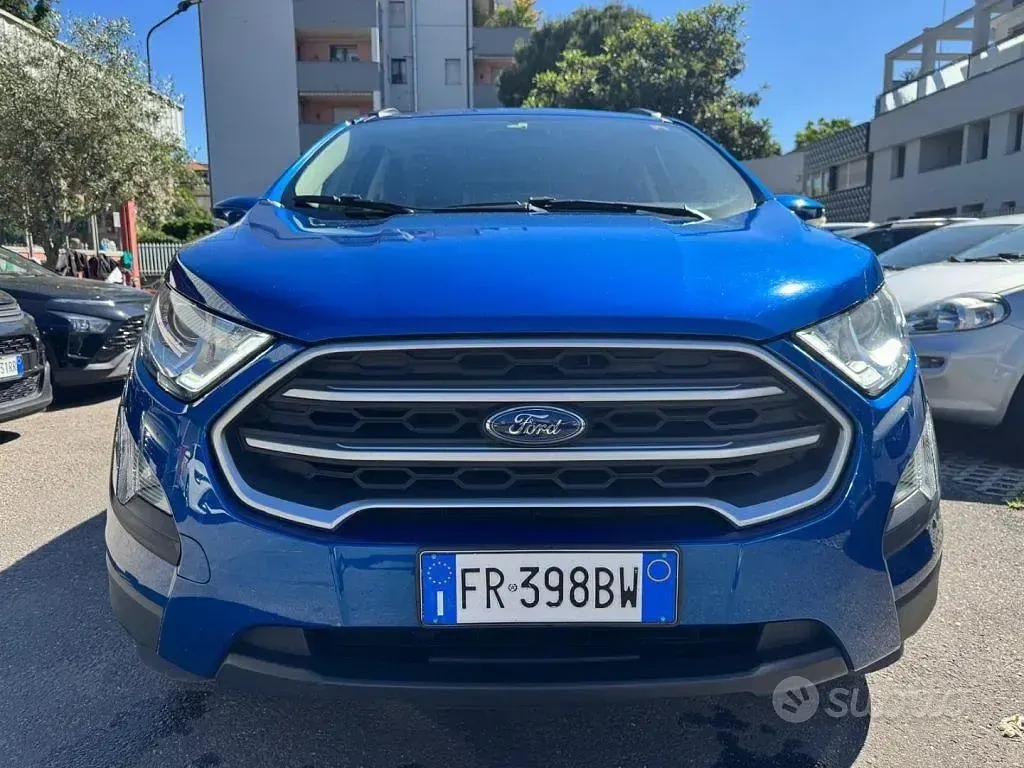 Begagnad Ford Ecosport 99 HK (72 kW) 2018 Blå SUV