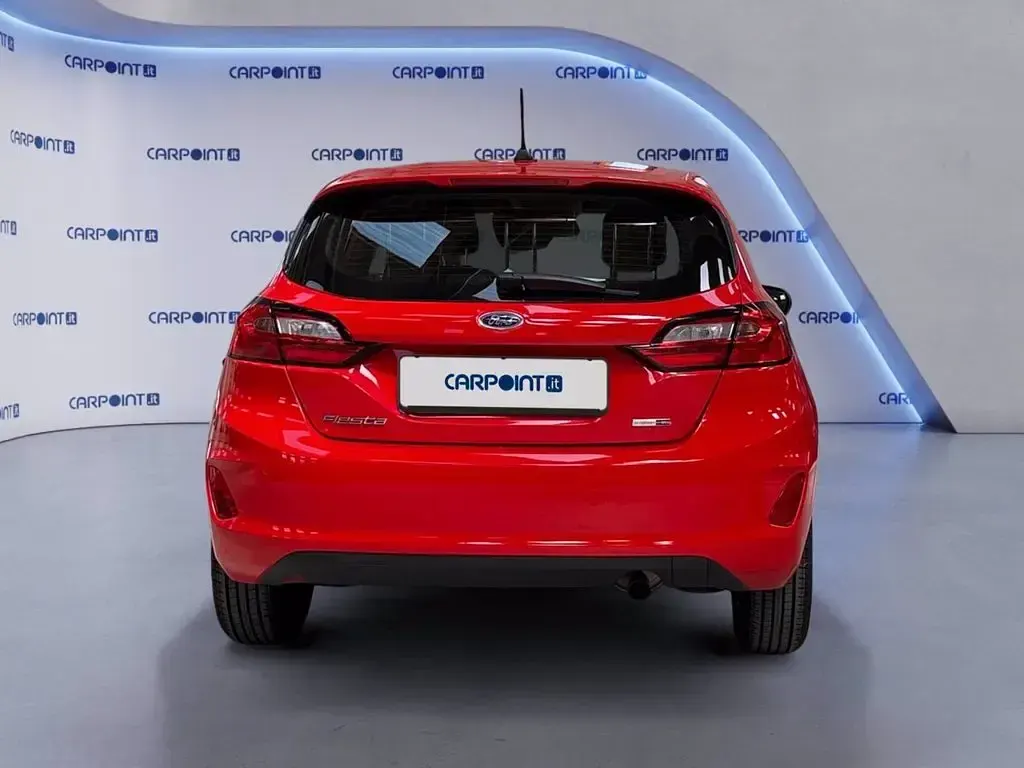 Usata Ford Fiesta Titanium 125 CV (91 kW) 2022 Rosso Utilitaria