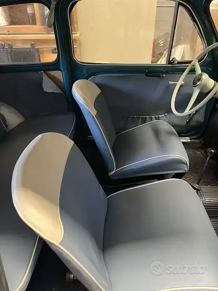 Usata Fiat 600 1960 Bluazzurro Coupé