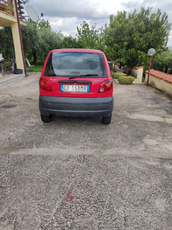 Usata Chevrolet Matiz 2003 Rosso Utilitaria