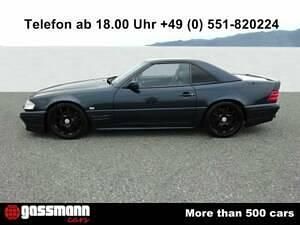 Usata Mercedes SL320 231 CV (169 kW) 1996 Nero Cabrio
