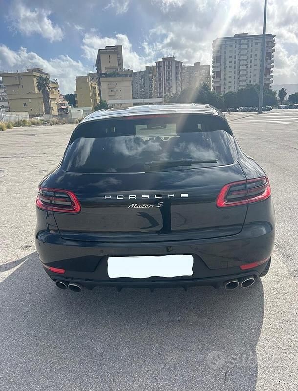 Usata Porsche Macan S 250 CV (183 kW) 2015 Nero SUV