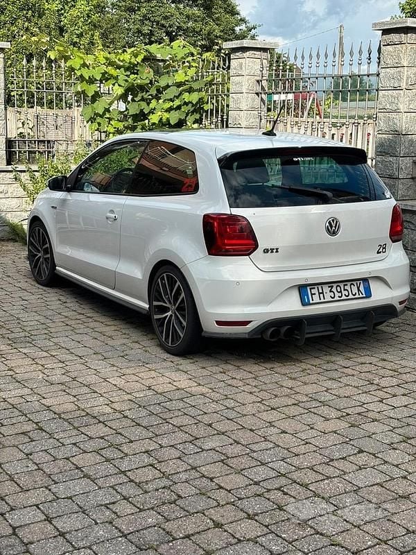 Usata VW Polo GTI 192 CV (141 kW) 2017 Bianco Berlina