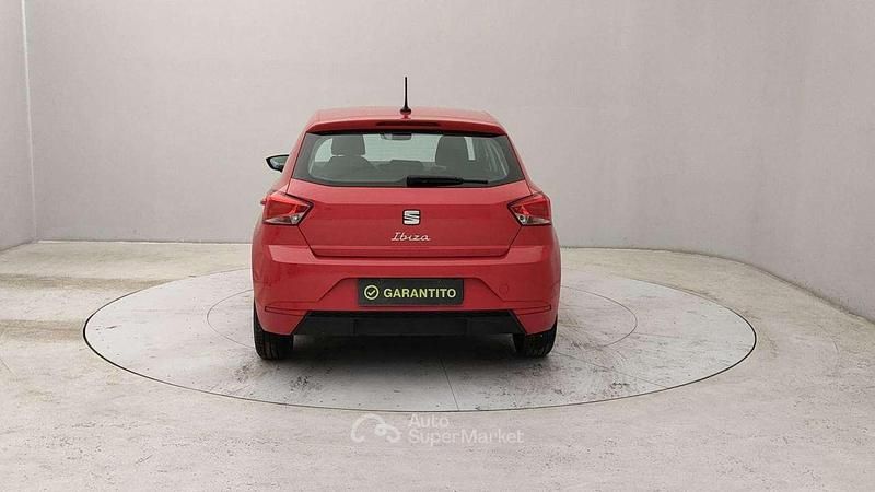Usata Seat Ibiza Reference 90 CV (66 kW) 2022 Rosso Utilitaria