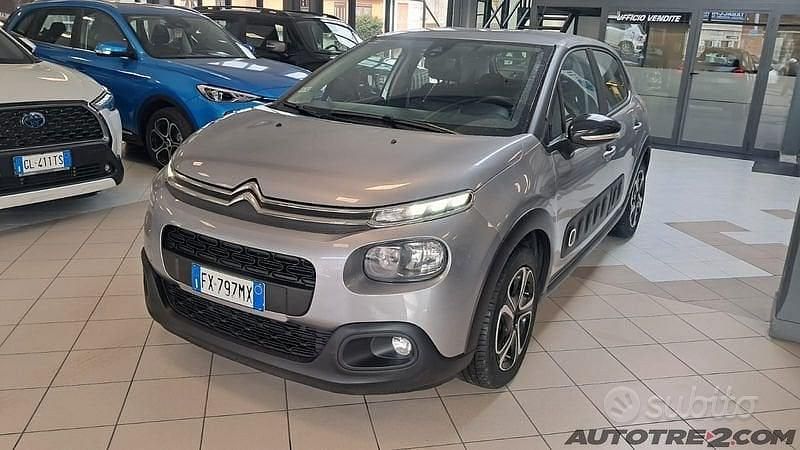 Usata Citroën C3 Feel 83 CV (61 kW) 2019 Grigio Utilitaria