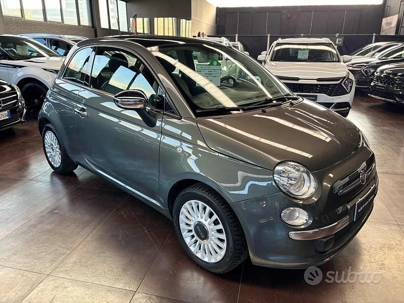 Usata Fiat 500 Lounge 69 CV (50 kW) 2012 Grigio Utilitaria