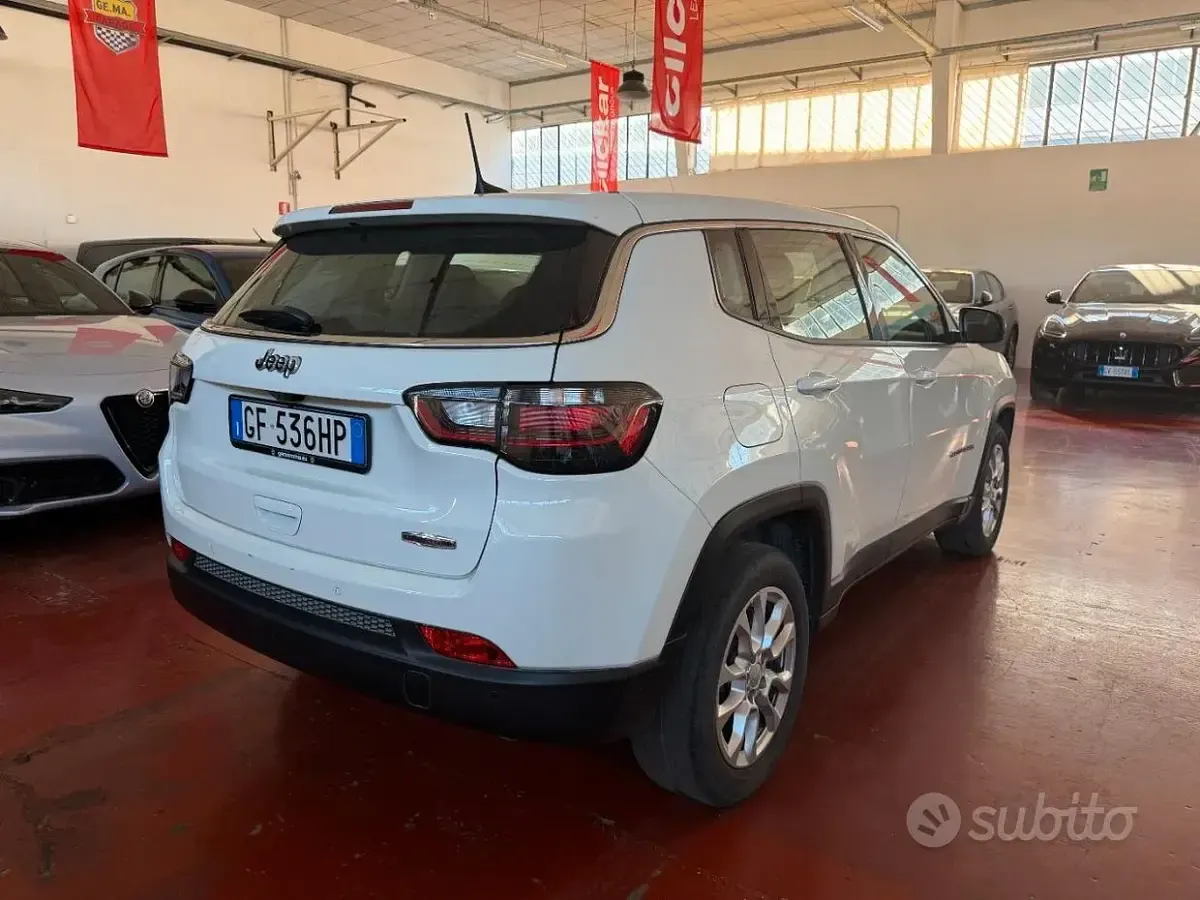Usata Jeep Compass 131 CV (96 kW) 2021 Bianco SUV
