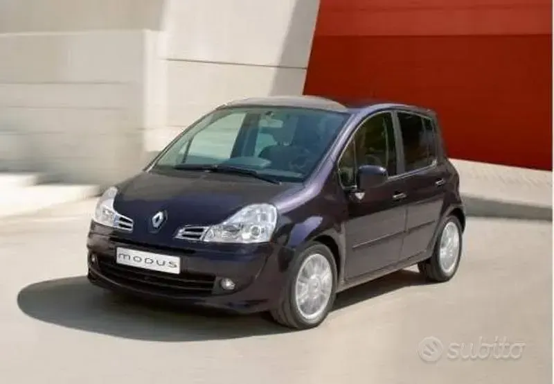 Usata Renault Modus Expression 67 CV (49 kW) 2009 Nero Monovolume