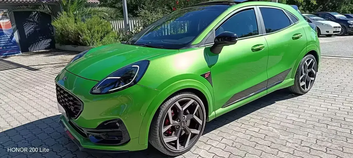 Usata Ford Puma Performance Edition 200 CV (147 kW) 2021 Verde SUV