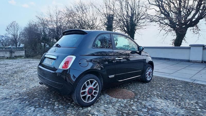 Usata Fiat 500 Sport 101 CV (74 kW) 2007 Nero Utilitaria