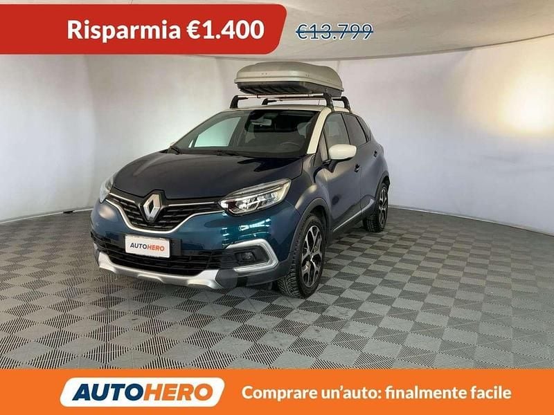 Usata Renault Captur Intens 110 CV (80 kW) 2017 Blu SUV
