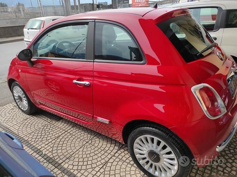 Usata Fiat 500 69 CV (50 kW) 2013 Rosso Berlina