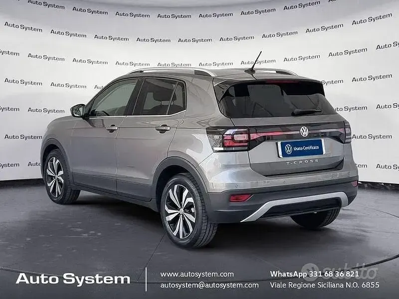 Usata VW T-Cross Advance 116 CV (85 kW) 2019 Grigio SUV