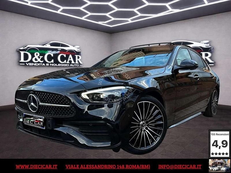 Usata Mercedes C220 Premium 200 CV (147 kW) 2024 Nero Berlina