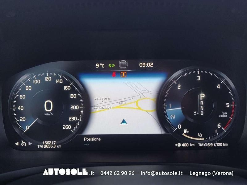 Usata Volvo V60 Business Edition 150 CV (110 kW) 2019 Blu/azzurro Station wagon