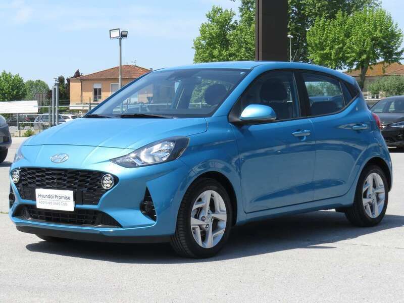 Aqua turquoise Usata 2022 Hyundai i10 Due volumi | 12.900 € (Buon prezzo) - Immagine 1/4