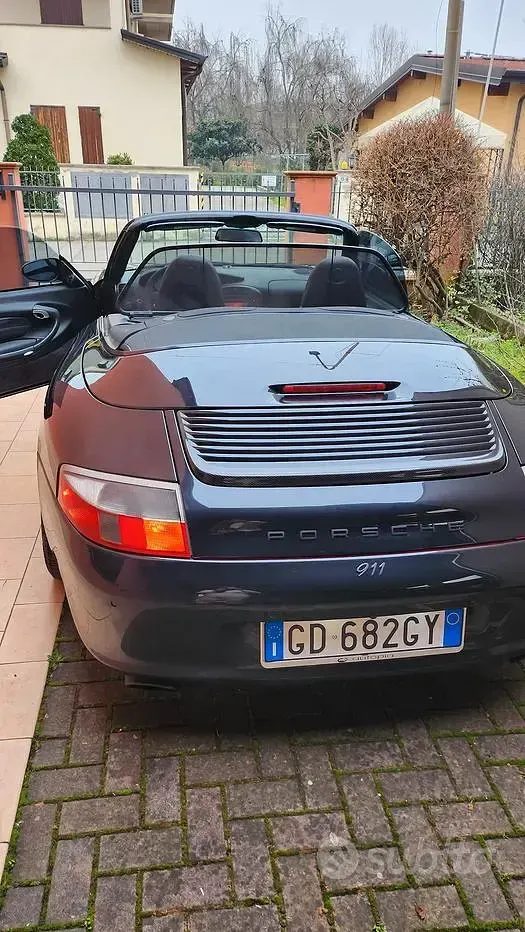 Usata Porsche 991 320 CV (235 kW) 2021 Nero Cabrio