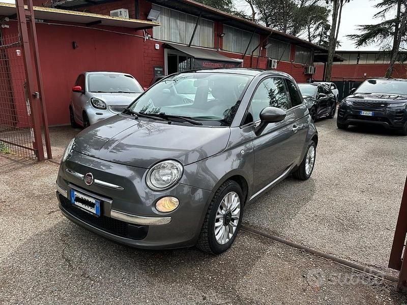 Usata Fiat 500 Lounge 69 CV (50 kW) 2015 Grigio Berlina